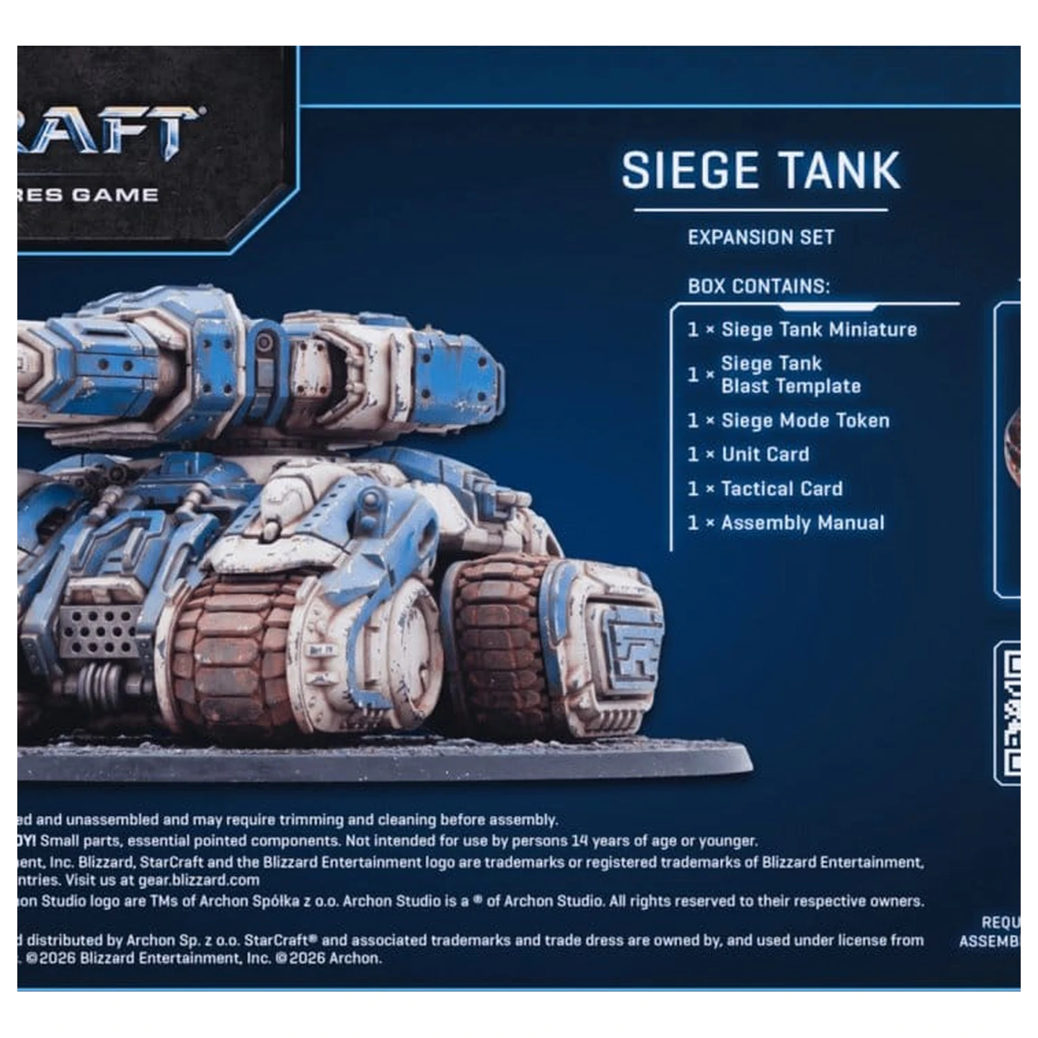 StarCraft TMG Rozšíření Sada Terran: Siege Tank fotografii produktu
