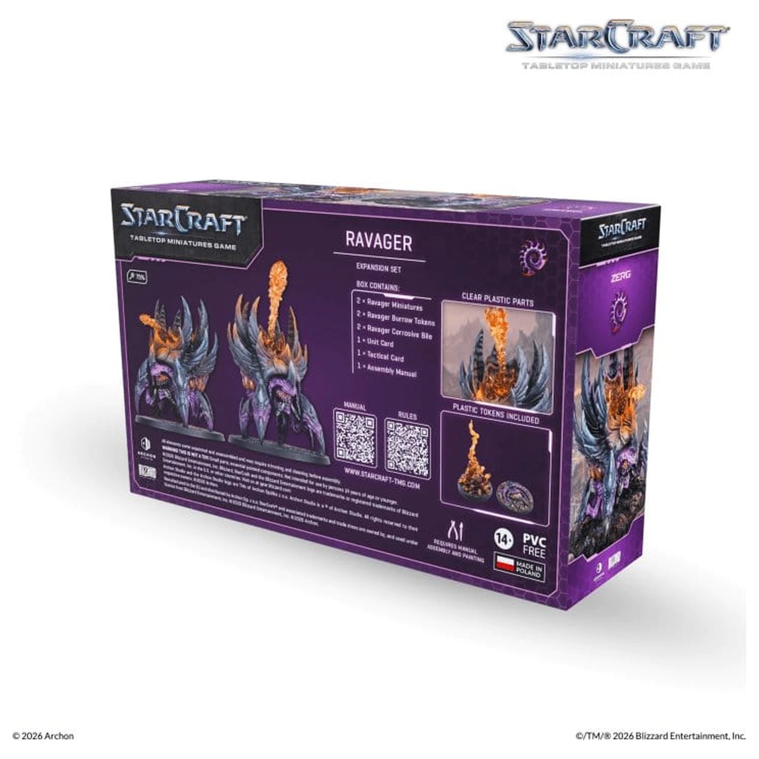 StarCraft TMG Rozšíření sady Zerg: Ravager fotografii produktu