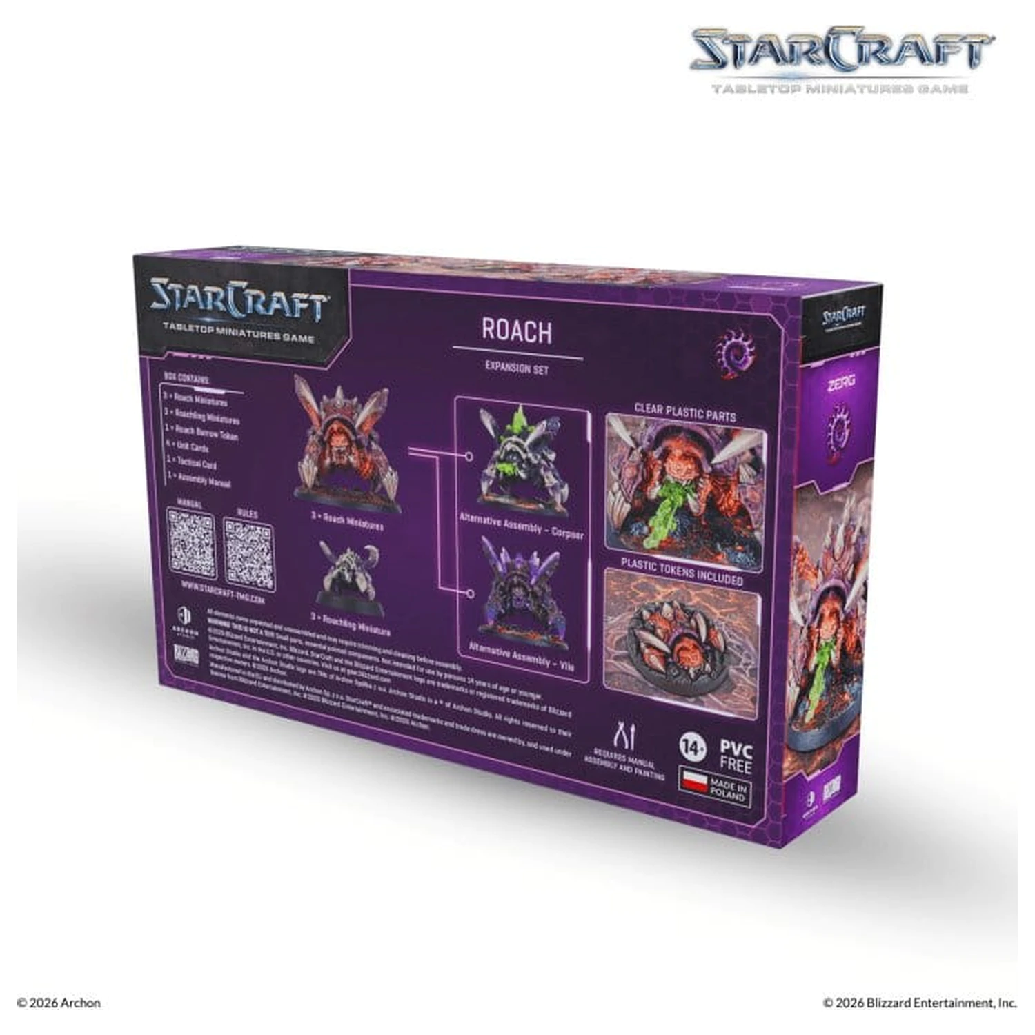 StarCraft TMG Rozšíření set Zerg: Roach fotografii produktu