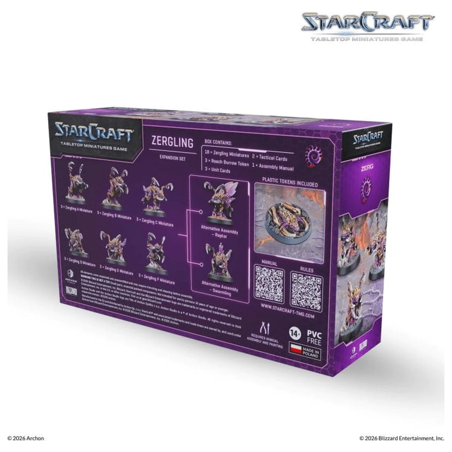 StarCraft TMG Rozšíření set Zerg: Zergling fotografii produktu