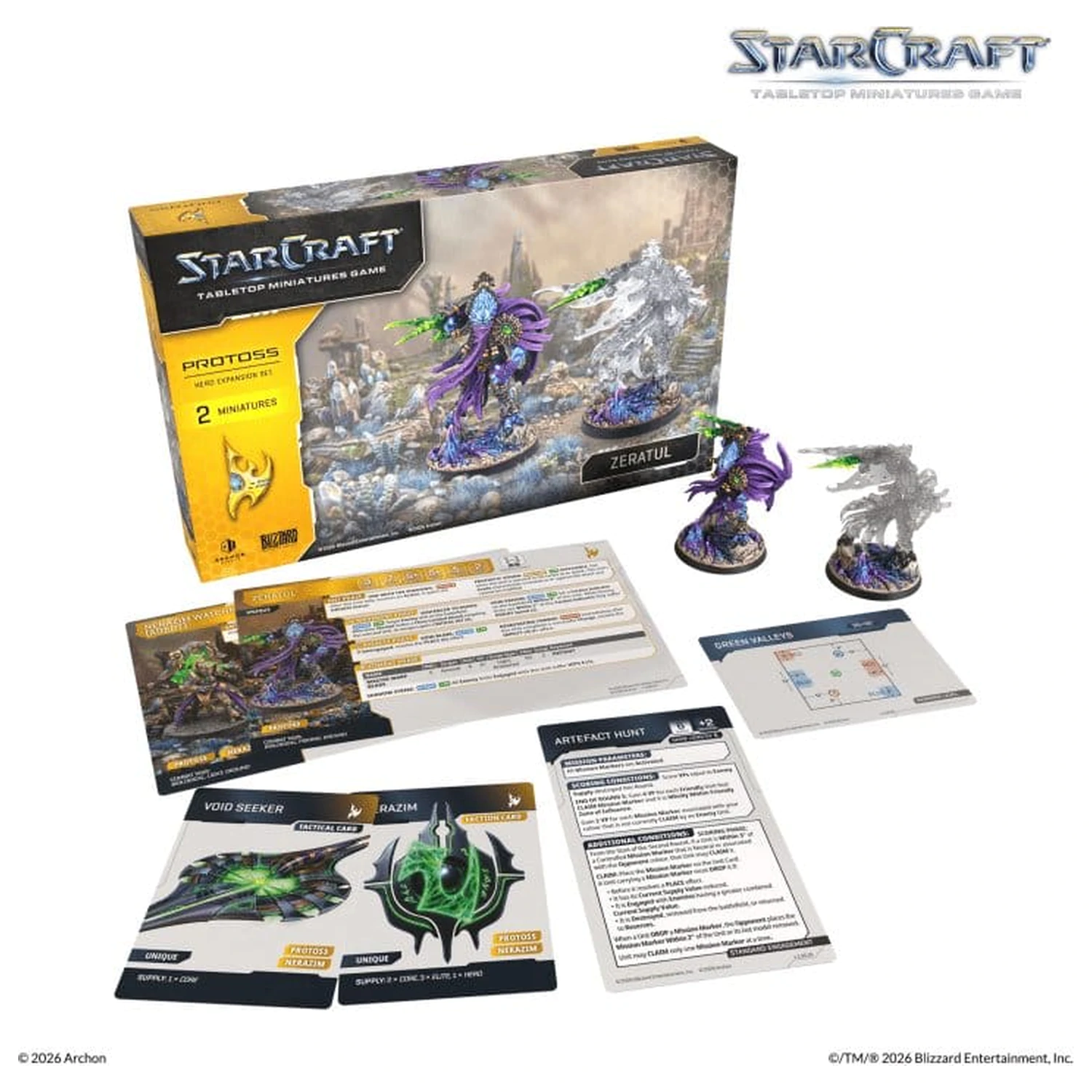 StarCraft TMG Hero Expansion Set Protoss: Zeratul fotografii produktu