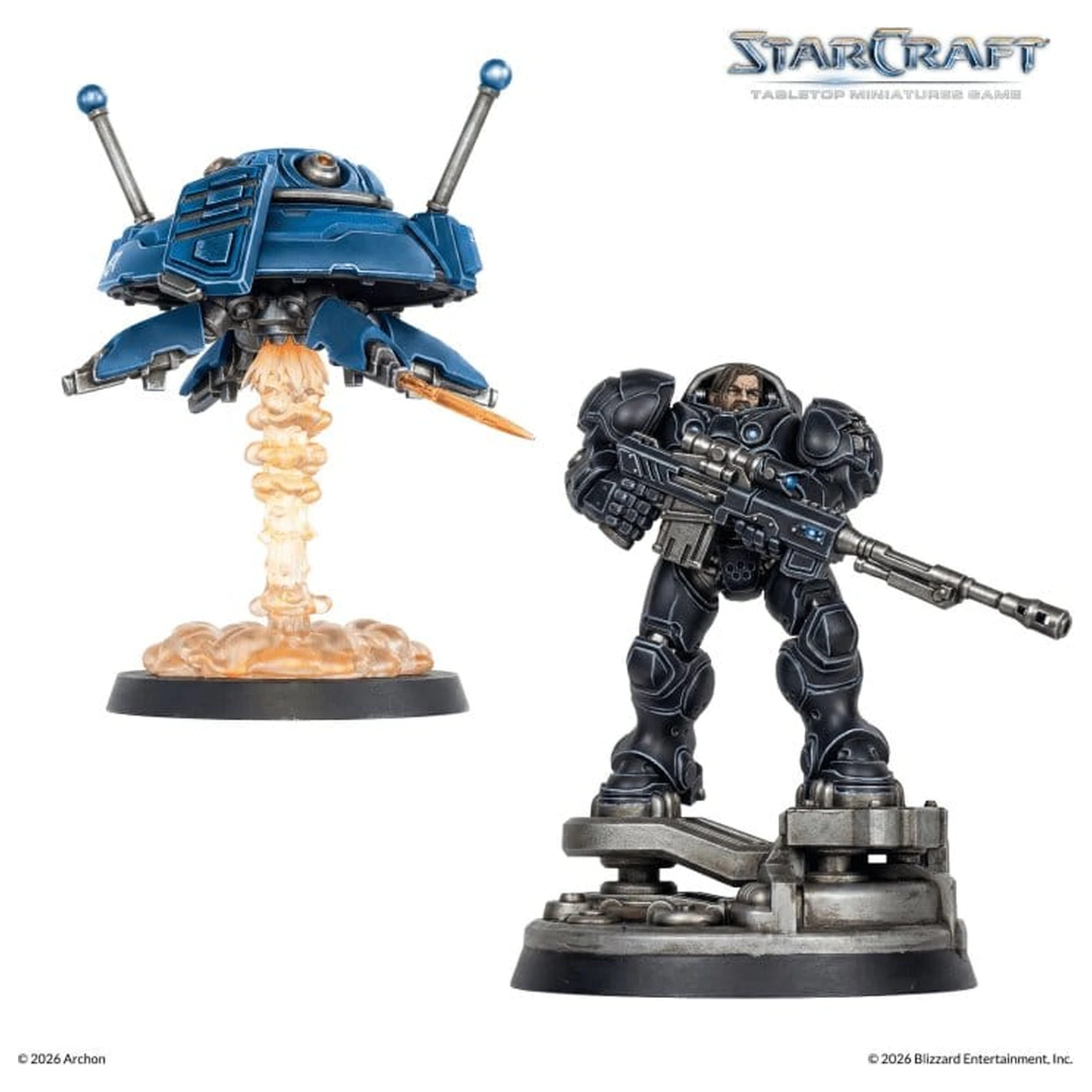 StarCraft TMG Hero Rozšiřující sada Terran: Jim Raynor a Point Defense Drone fotografii produktu