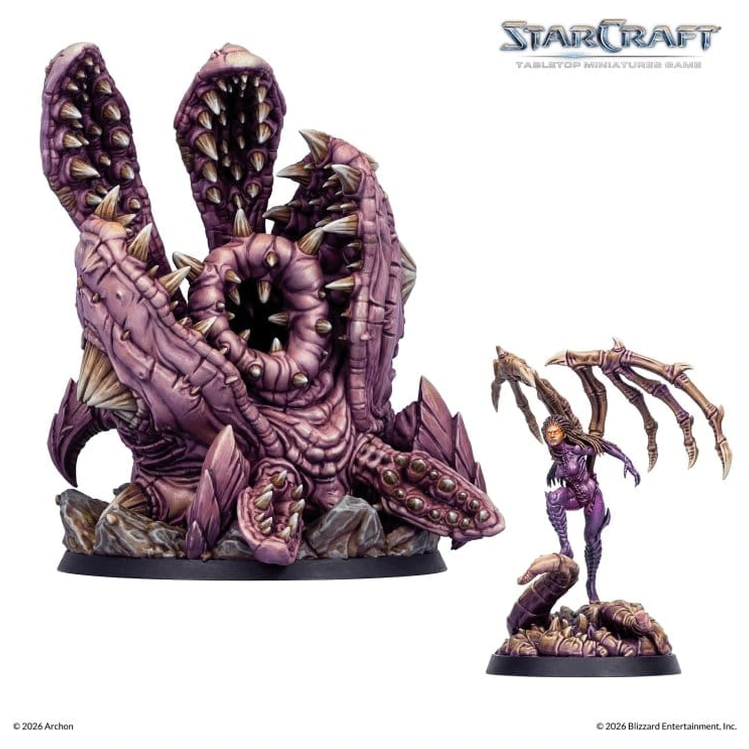 StarCraft TMG Hero Rozšiřující sada Zerg: Kerrigan & Omega Worm fotografii produktu
