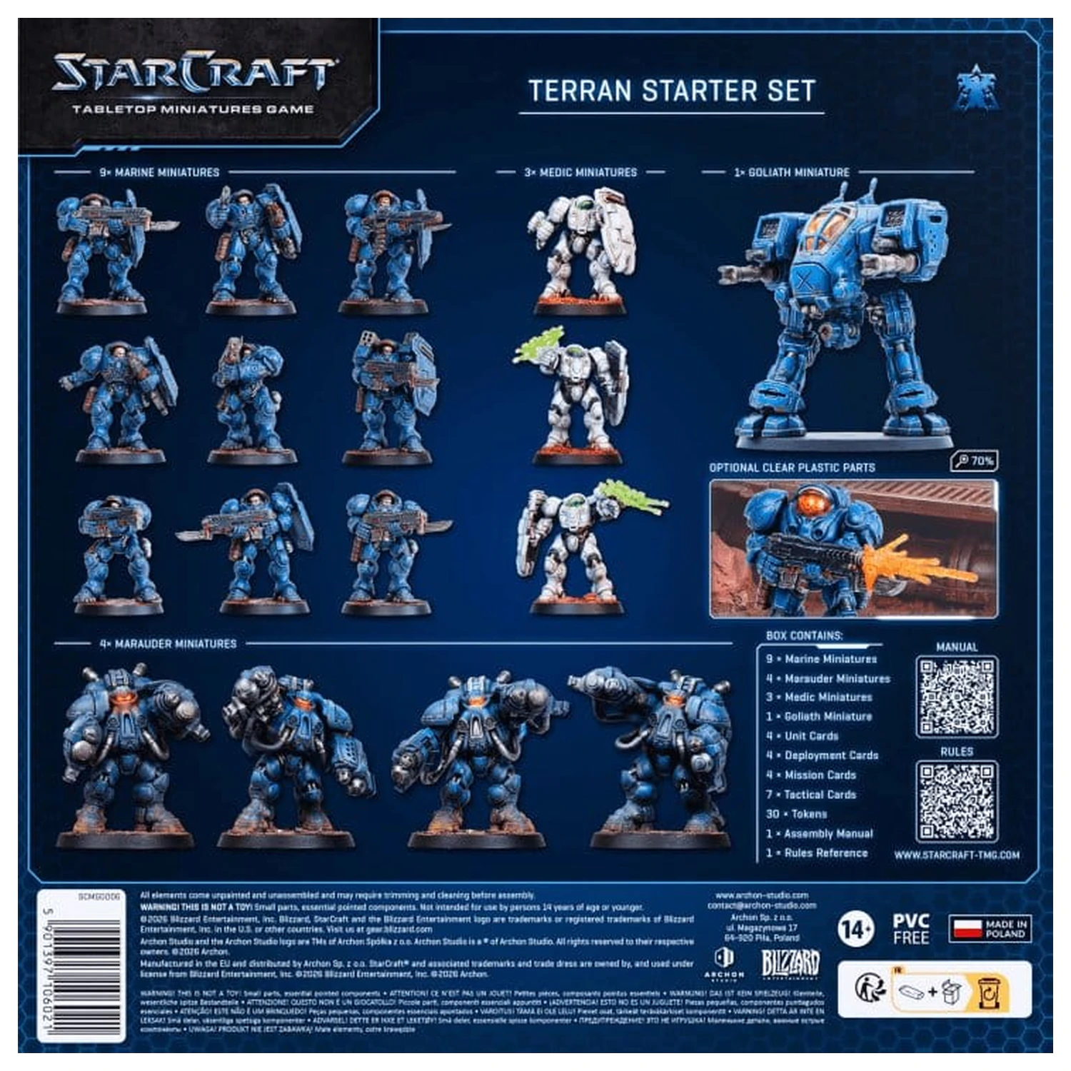 StarCraft TMG Startovní sada Terran fotografii produktu