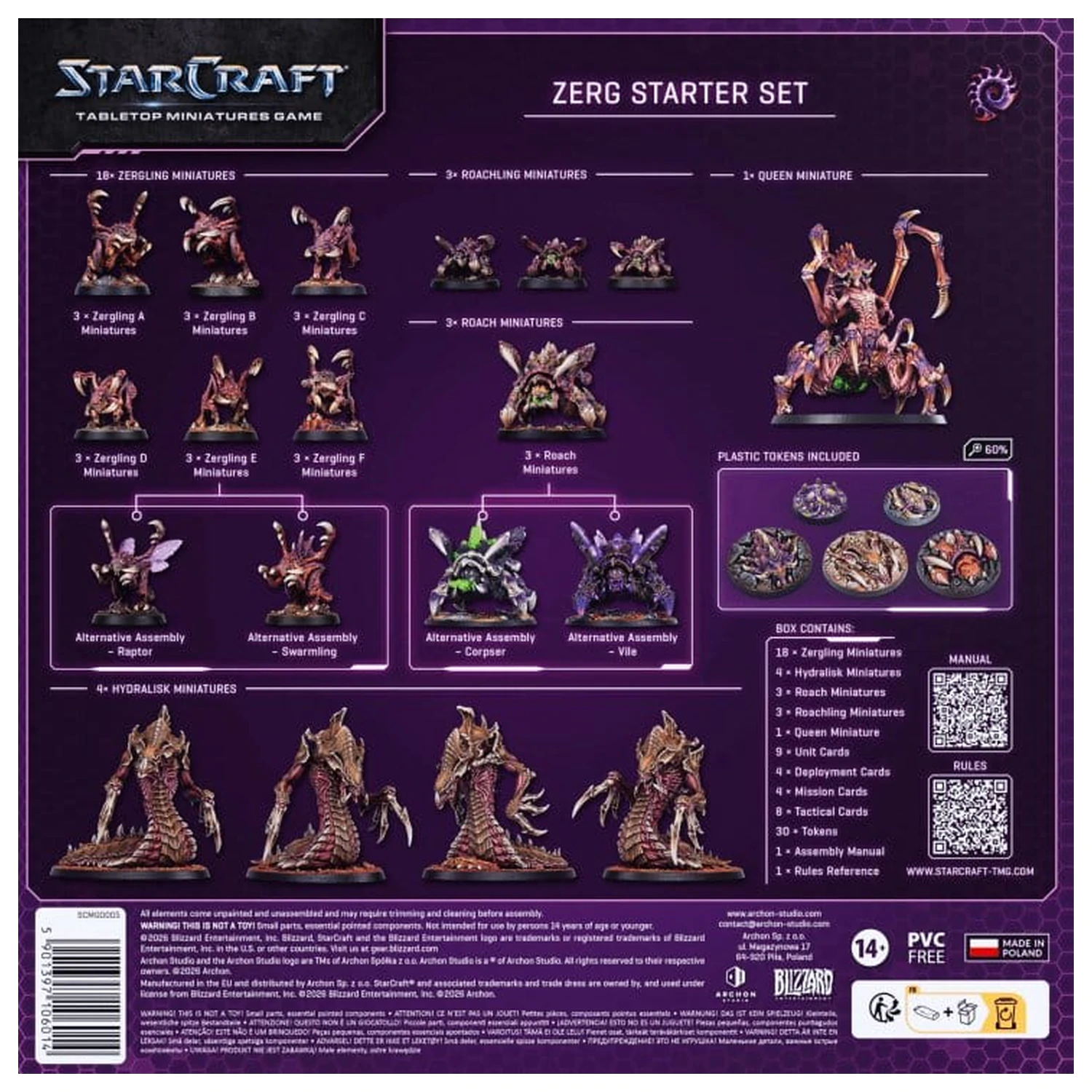 StarCraft TMG Startovací sada Zerg fotografii produktu