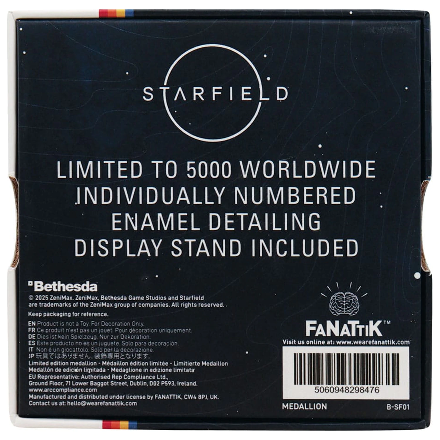Starfield Medailon Starfield Consellation Limitovaná Edice fotografii produktu