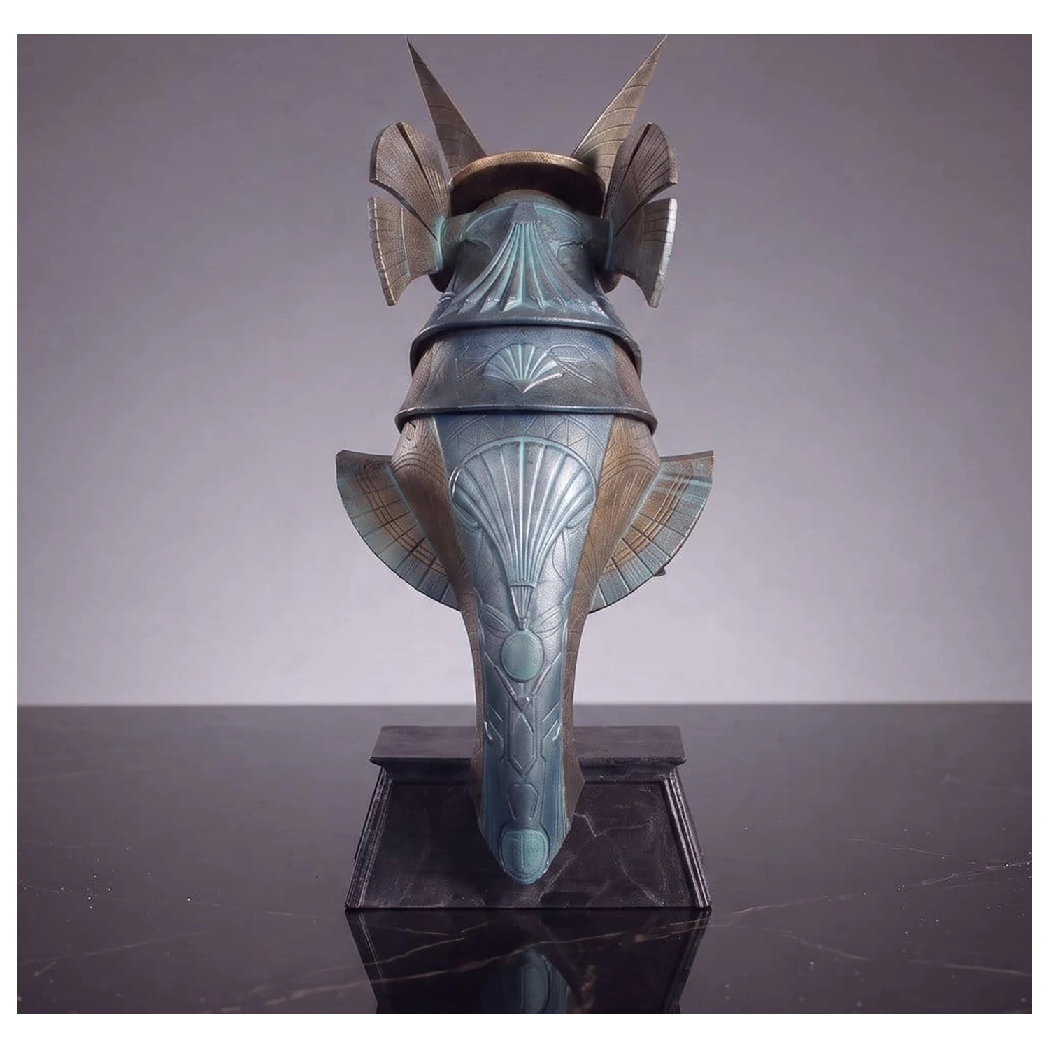 Stargate Stolní replika helmy Jackal Guard Helma Anubis 15 cm fotografii produktu