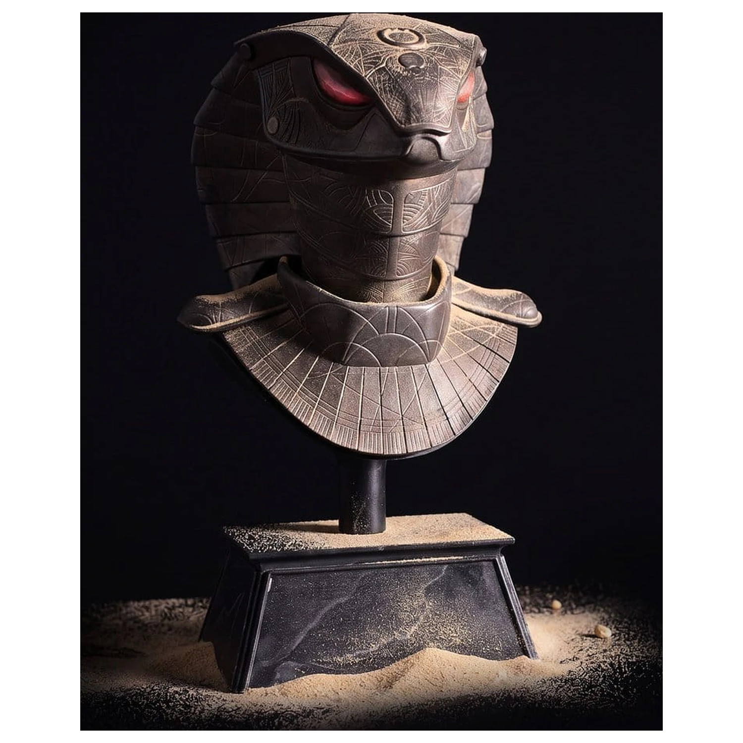 Stargate Stolní Replika Helmy Replica Serpent Guard Helma Apophis 15 cm fotografii produktu