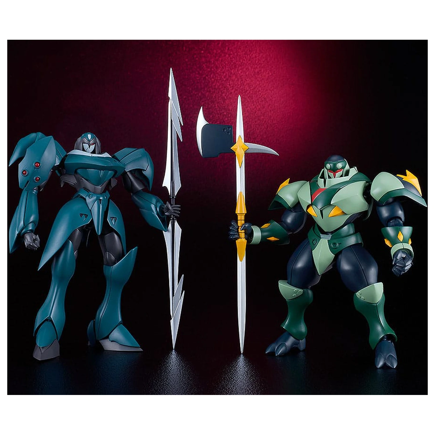 Starknight Tekkaman Blade Moderoid plastová modelová stavebnice 2 balení Tekkaman Dagger & Tekkaman Axe fotografii produktu
