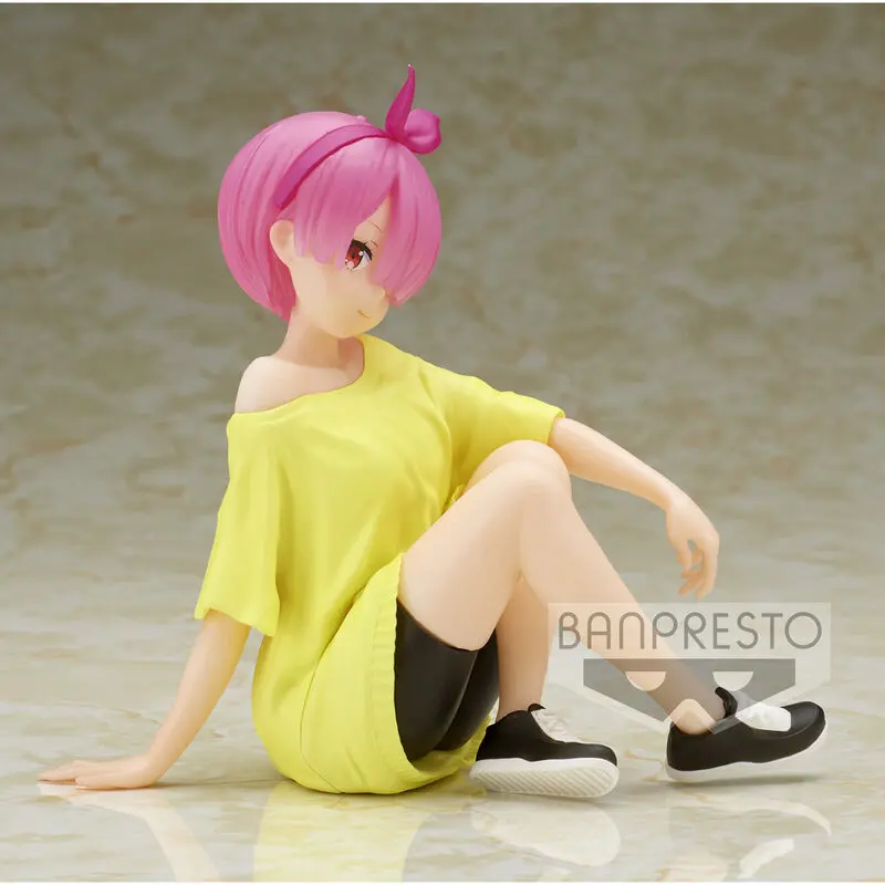 Starting Life in Another World Re:Zero Relax Time Ram Training Syle figurka 14 cm fotografii produktu