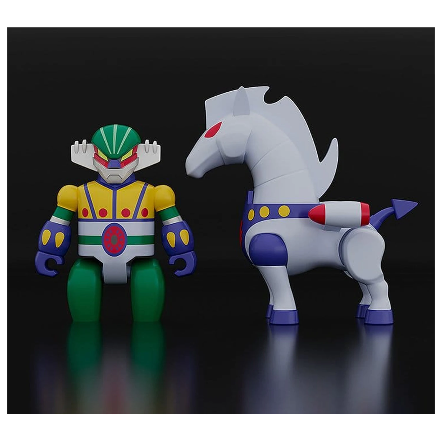 Steel Jeeg Brickroid Akční figurky, sada 2 kusů Steel Jeeg: Pantheroid set 5 cm fotografii produktu