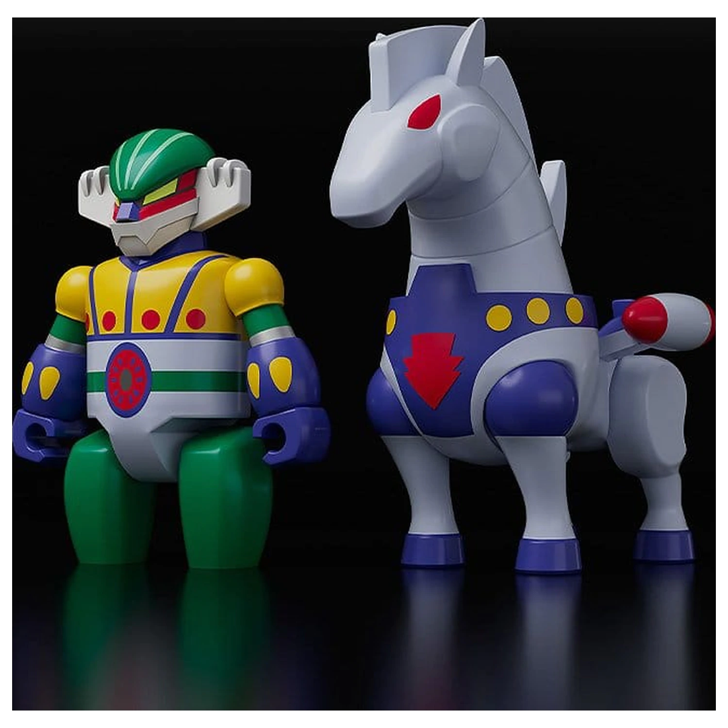 Steel Jeeg Brickroid Akční figurky, sada 2 kusů Steel Jeeg: Pantheroid set 5 cm fotografii produktu