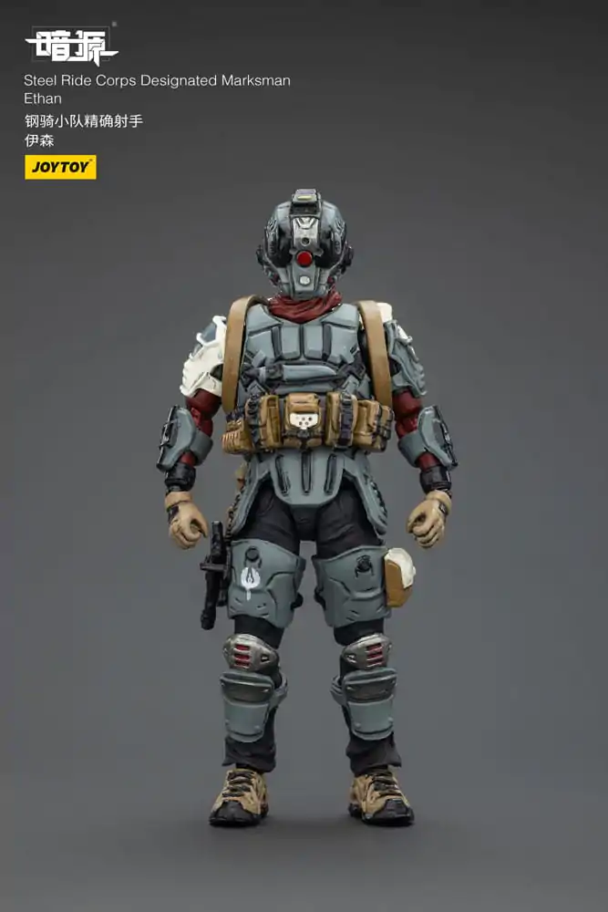 Steel Ride Corps Dark Source Akční Figurka Designated Marksman Ethan 7 cm fotografii produktu