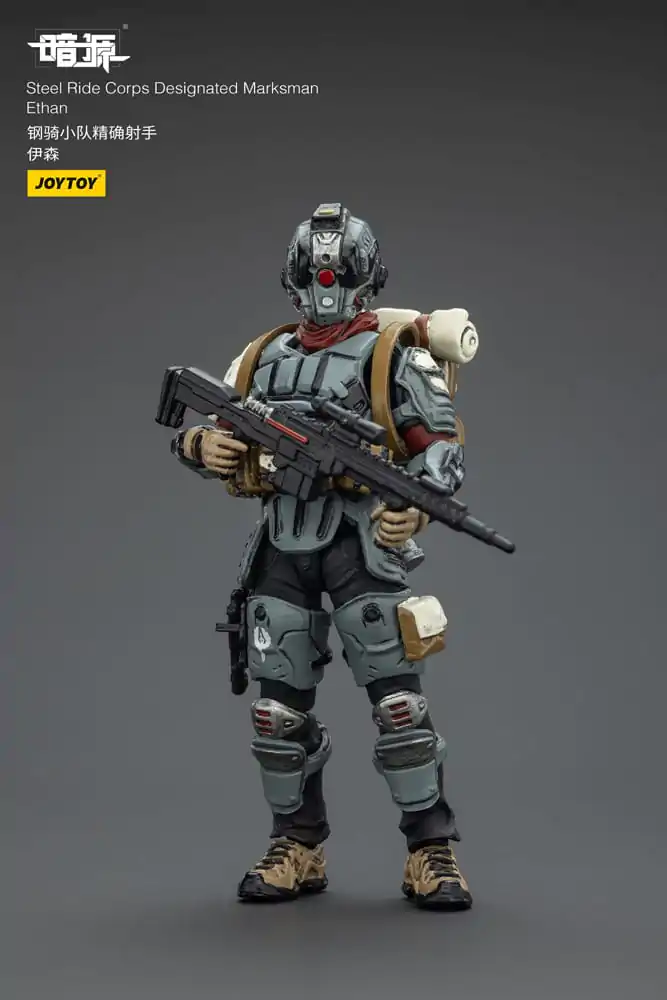 Steel Ride Corps Dark Source Akční Figurka Designated Marksman Ethan 7 cm fotografii produktu