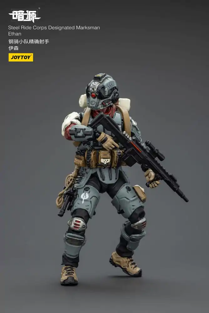Steel Ride Corps Dark Source Akční Figurka Designated Marksman Ethan 7 cm fotografii produktu