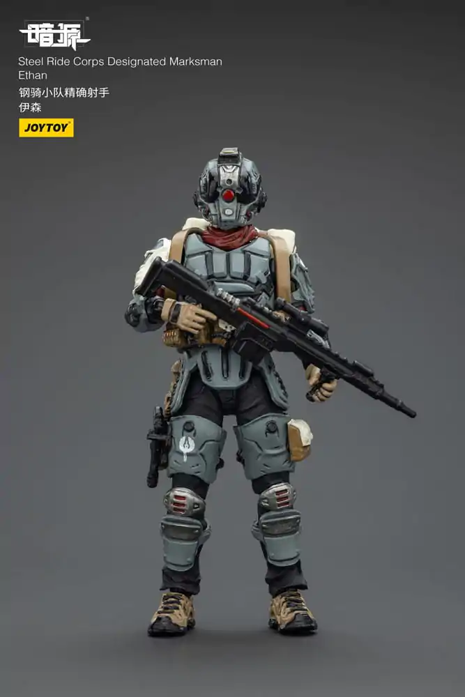 Steel Ride Corps Dark Source Akční Figurka Designated Marksman Ethan 7 cm fotografii produktu