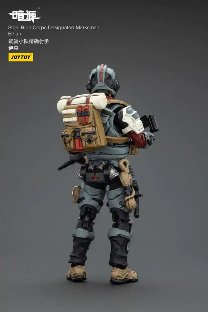 Steel Ride Corps Dark Source Akční Figurka Designated Marksman Ethan 7 cm fotografii produktu