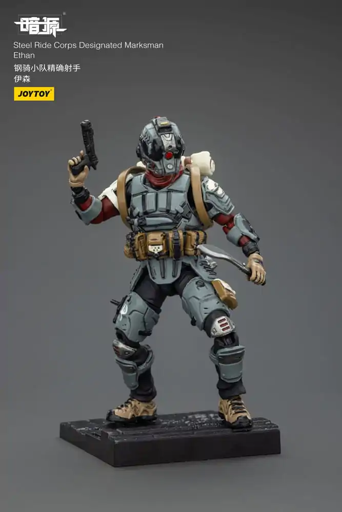 Steel Ride Corps Dark Source Akční Figurka Designated Marksman Ethan 7 cm fotografii produktu