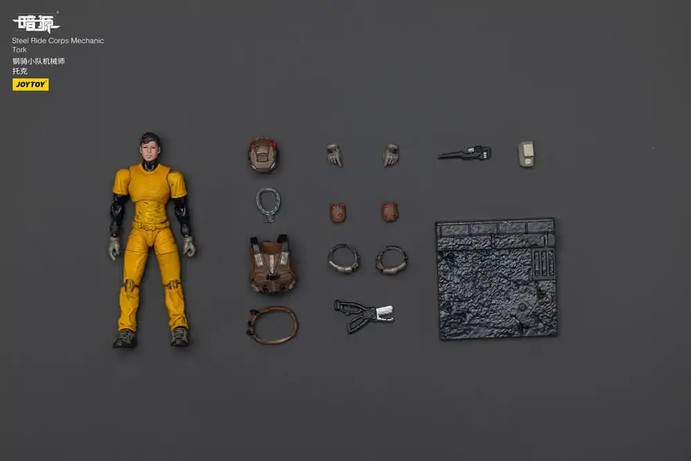 Steel Ride Corps Dark Source Akční figurka Mechanic Tork 7 cm fotografii produktu