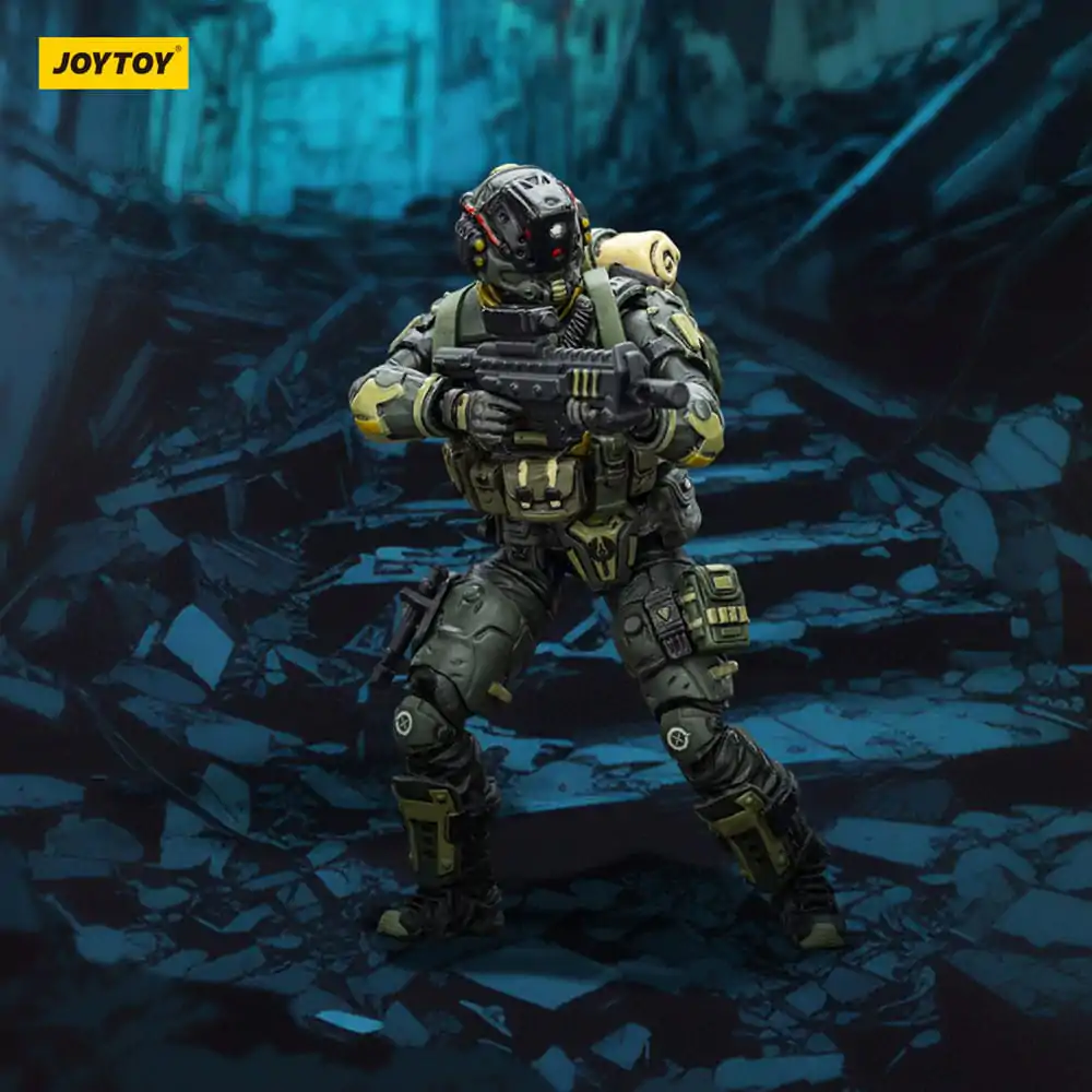 Steel Ride Corps Dark Source Action Figure Assaulter Rhett 7 cm fotografii produktu