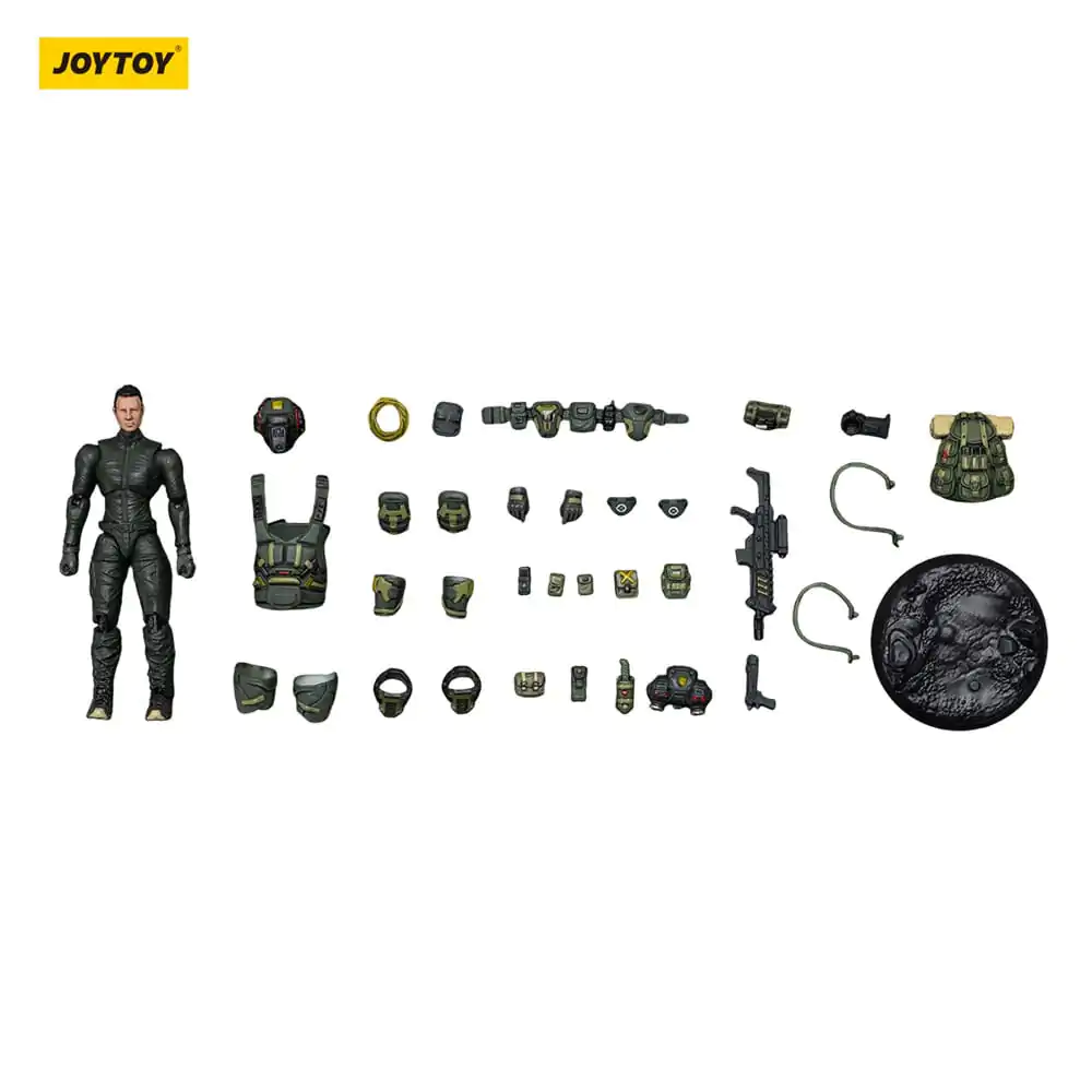 Steel Ride Corps Dark Source Action Figure Assaulter Rhett 7 cm fotografii produktu