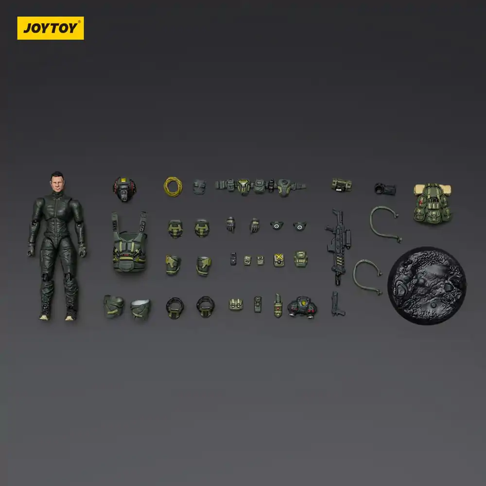 Steel Ride Corps Dark Source Action Figure Assaulter Rhett 7 cm fotografii produktu