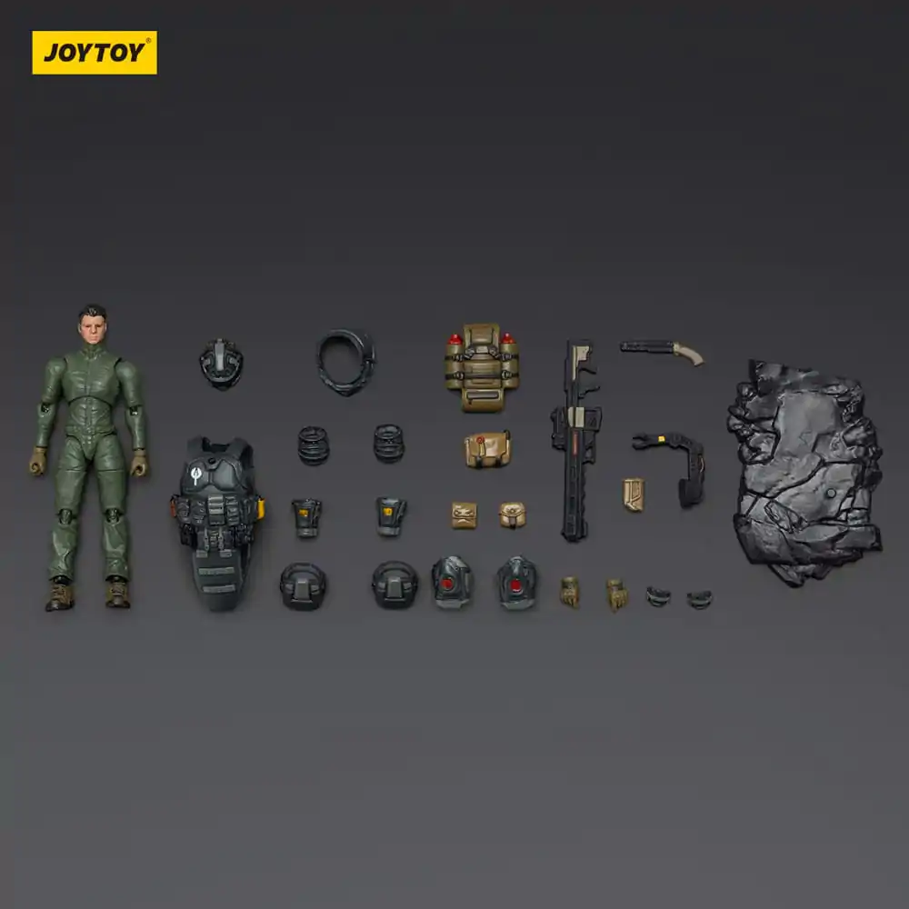 Steel Ride Corps Dark Source Akční figurka Assaulter Volok 7 cm fotografii produktu