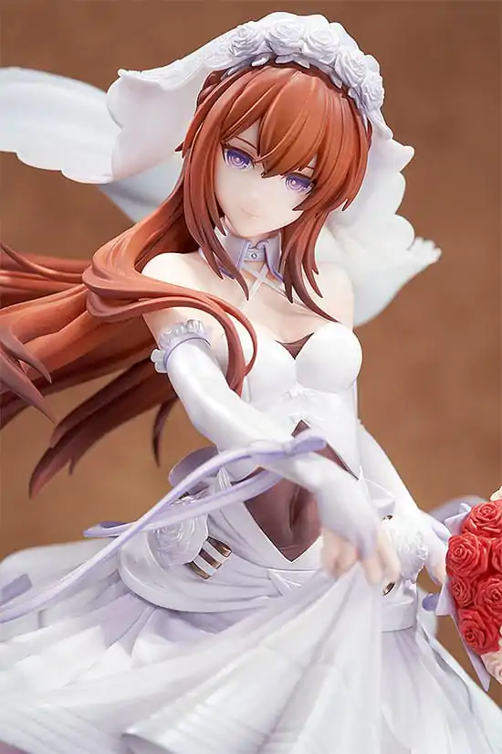 Steins Gate PVC Socha 1/7 Kurisu Makise: Wedding Dress Verze 26 cm fotografii produktu