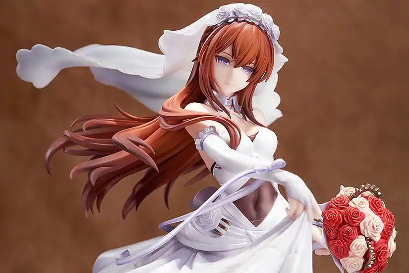 Steins Gate PVC Socha 1/7 Kurisu Makise: Wedding Dress Verze 26 cm fotografii produktu