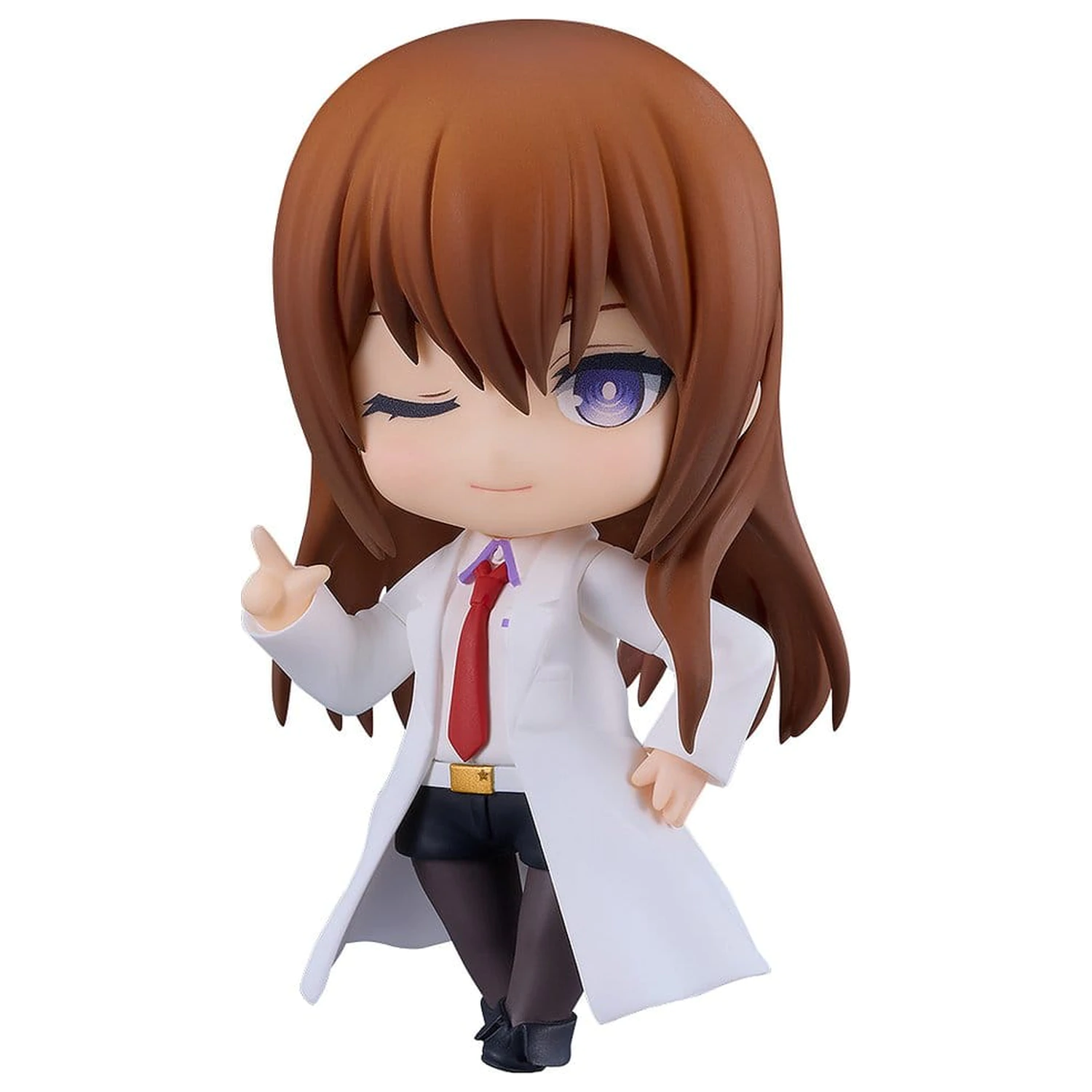 Steins Gate Nendoroid Základní akční figurka Kurisu Makise: Lab Coat Ver. 10 cm fotografii produktu