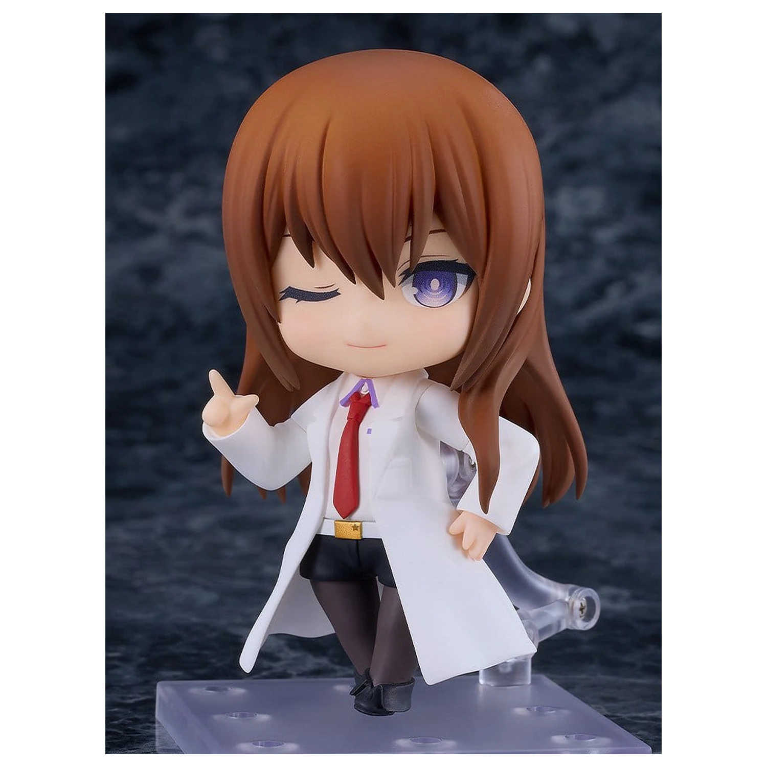 Steins Gate Nendoroid Základní akční figurka Kurisu Makise: Lab Coat Ver. 10 cm fotografii produktu