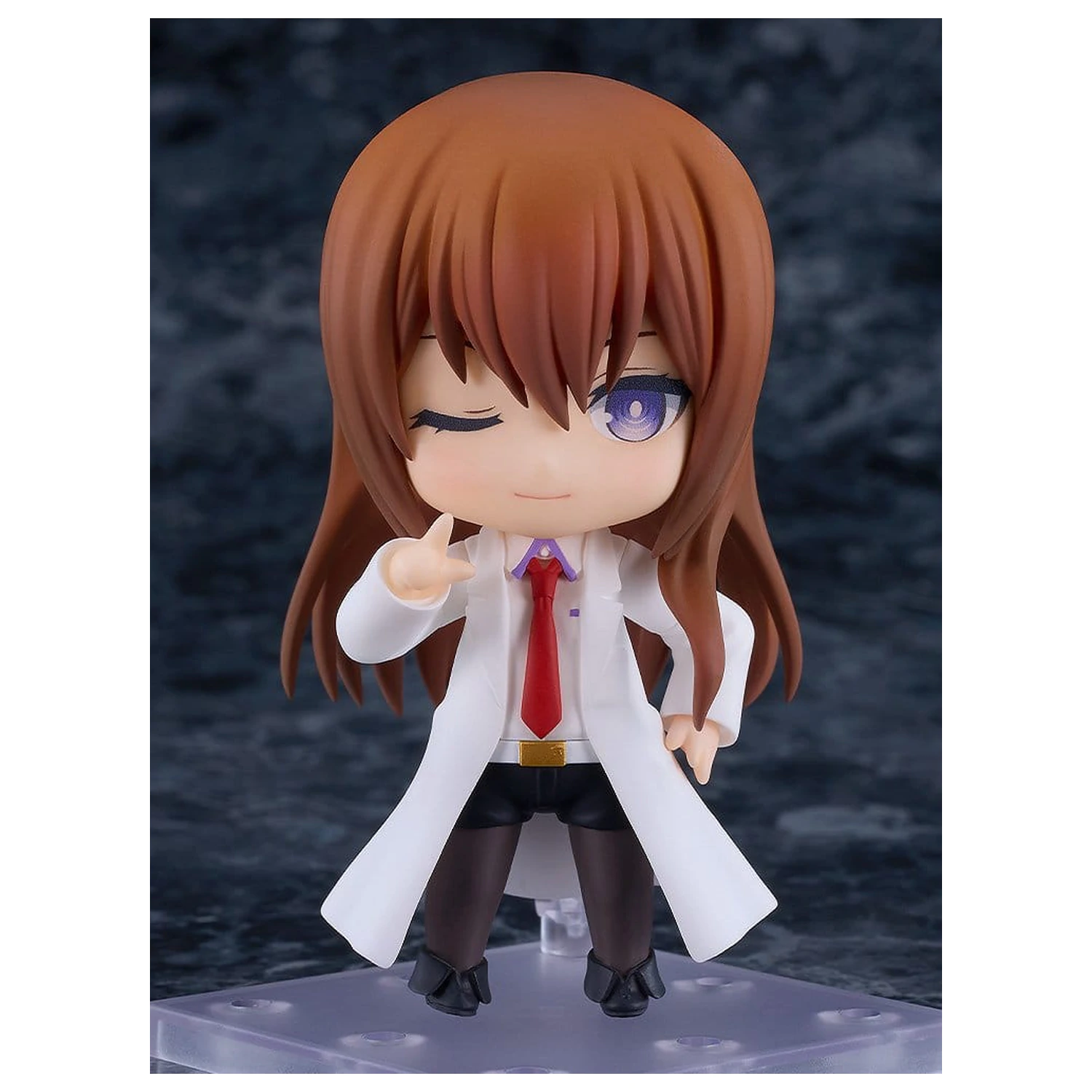 Steins Gate Nendoroid Základní akční figurka Kurisu Makise: Lab Coat Ver. 10 cm fotografii produktu
