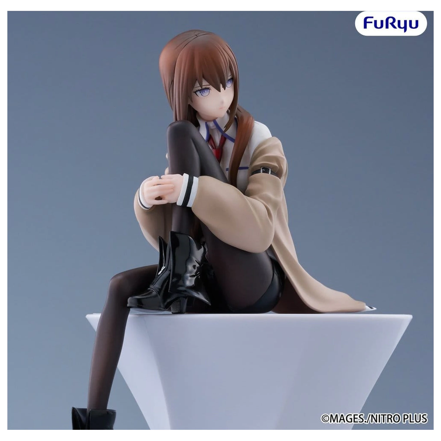 Steins Gate Noodle Stopper PVC socha Kurisu Makise 14 cm fotografii produktu