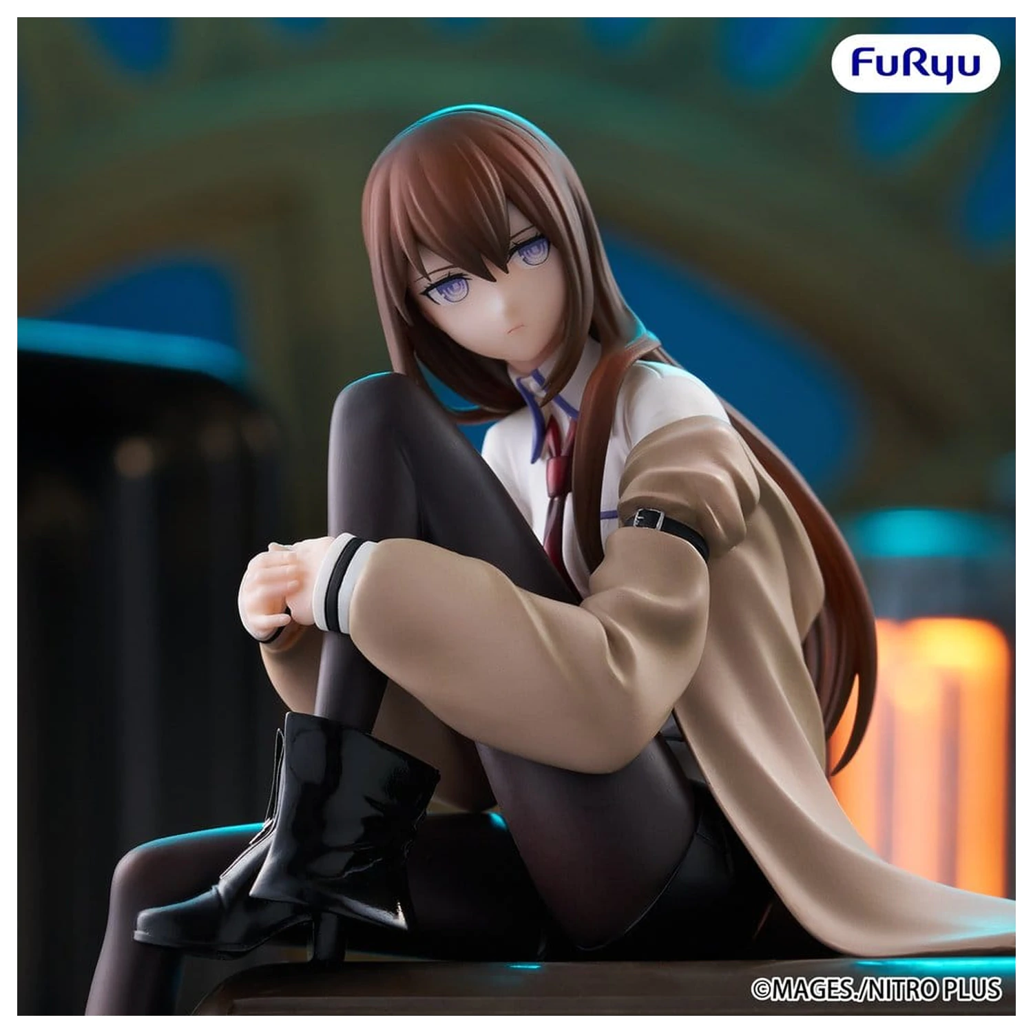Steins Gate Noodle Stopper PVC socha Kurisu Makise 14 cm fotografii produktu