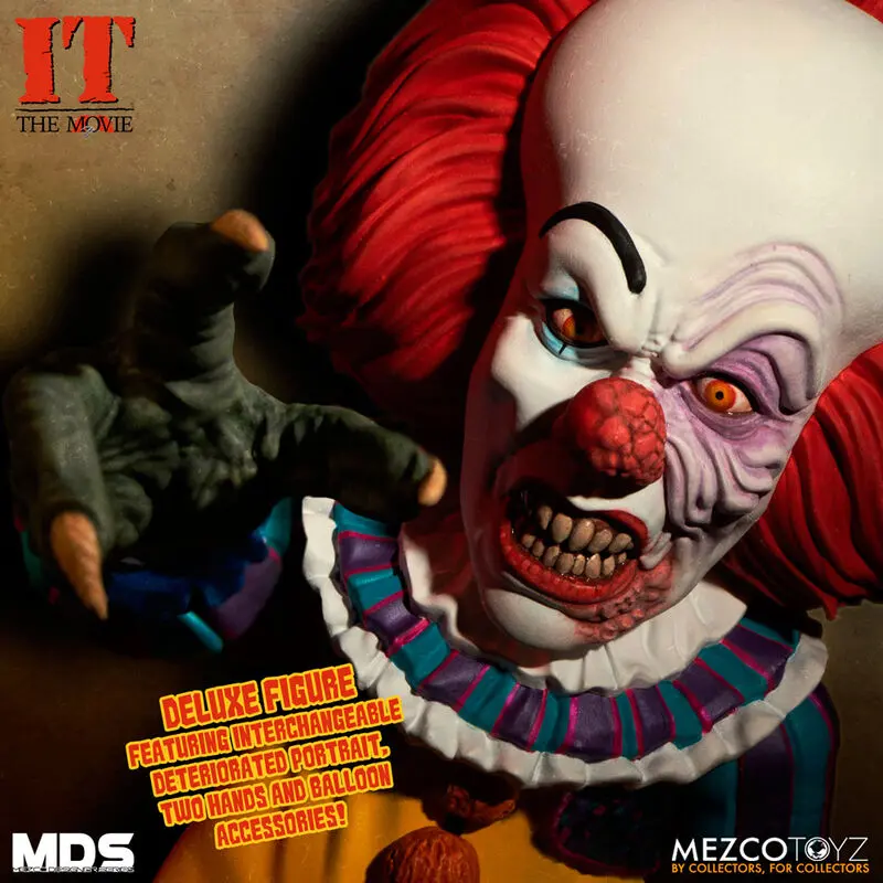 Stephen Kings It 1990 MDS Deluxe akční figurka Pennywise 15 cm fotografii produktu