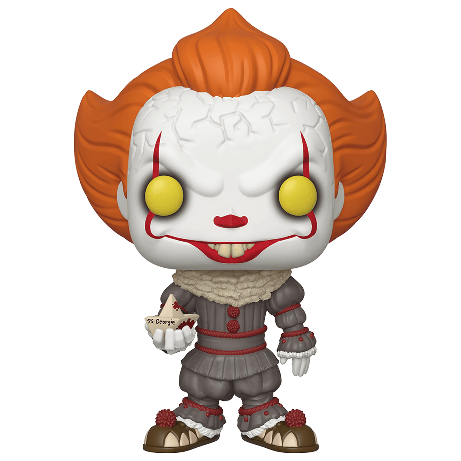 Stephen King's It 2 Super Sized POP! Vinylová figurka Pennywise s lodičkou 25 cm fotografii produktu