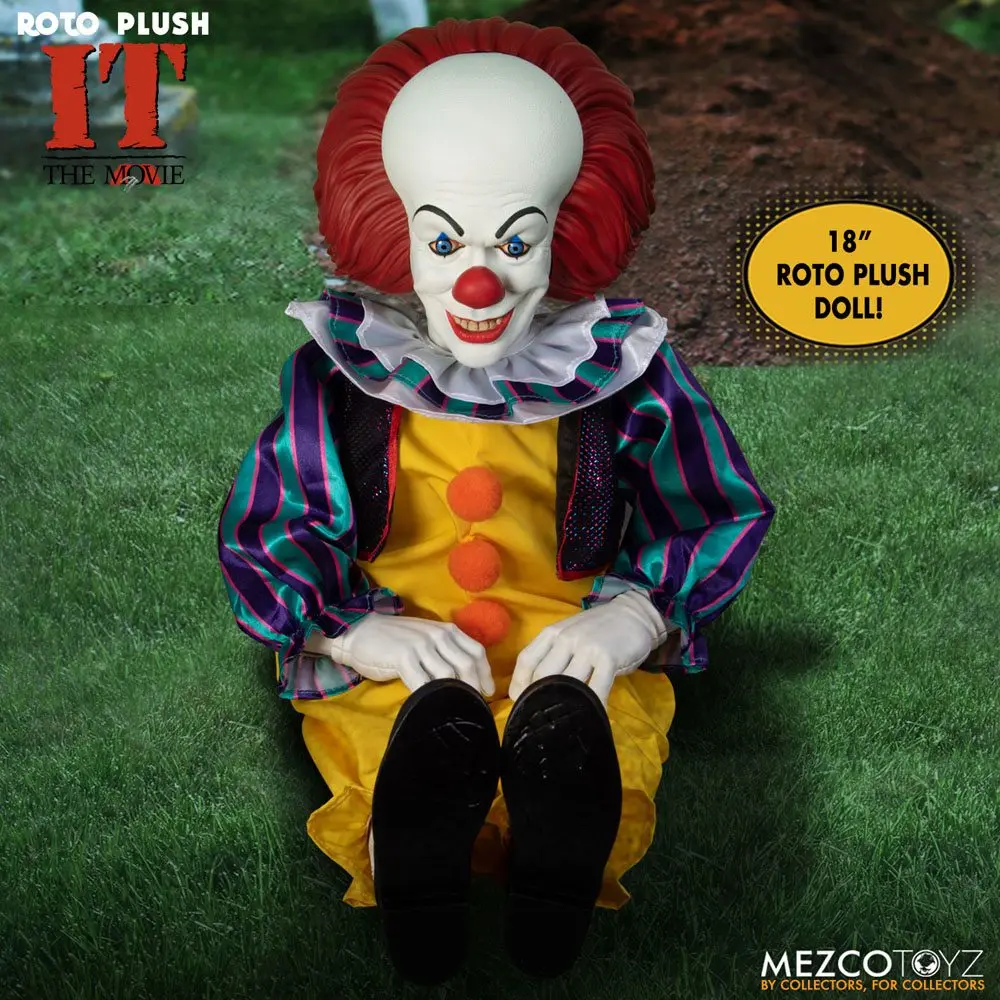 Stephen Kings It 1990 MDS Roto Plyšová panenka Pennywise 46 cm fotografii produktu