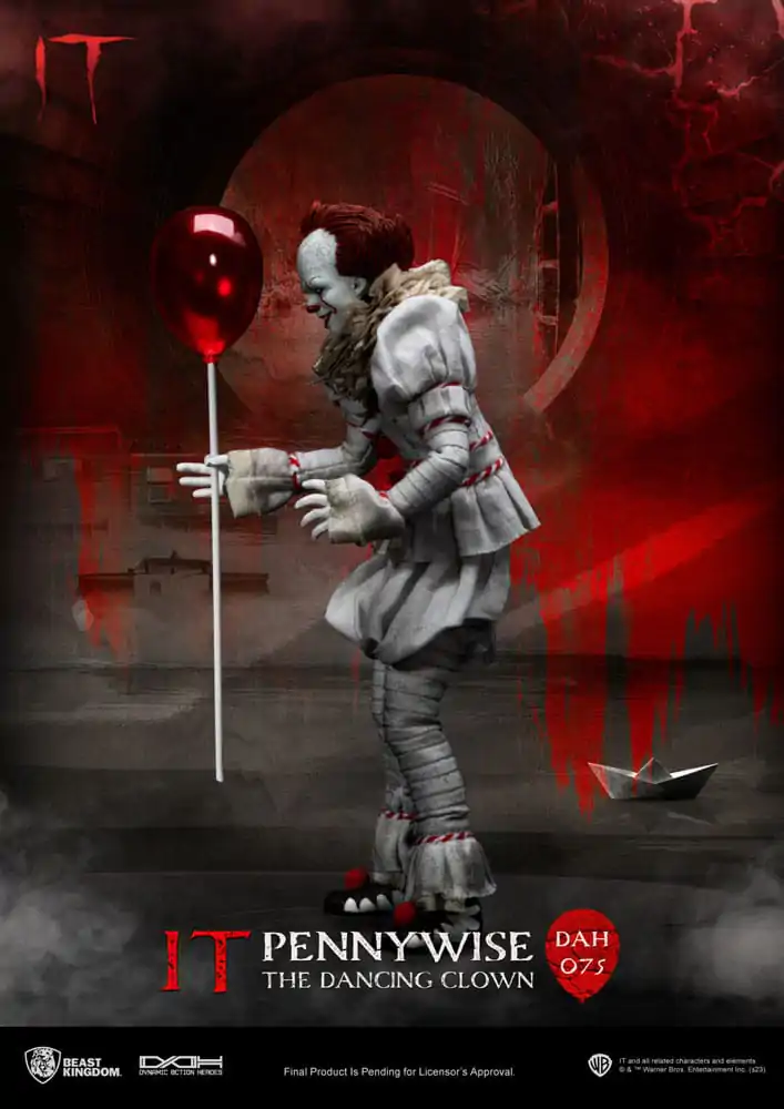 Stephen Kings It Dynamic 8ction Heroes akční figurka 1/9 Pennywise 21 cm fotografii produktu