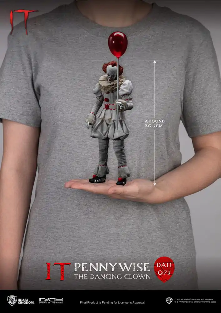 Stephen Kings It Dynamic 8ction Heroes akční figurka 1/9 Pennywise 21 cm fotografii produktu