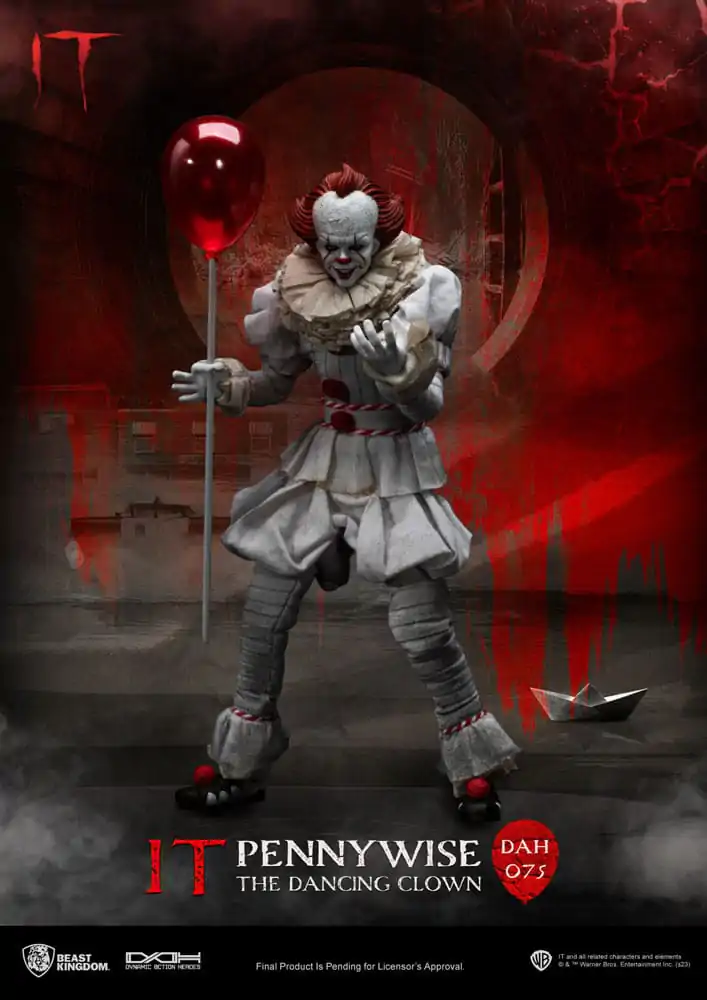 Stephen Kings It Dynamic 8ction Heroes akční figurka 1/9 Pennywise 21 cm fotografii produktu