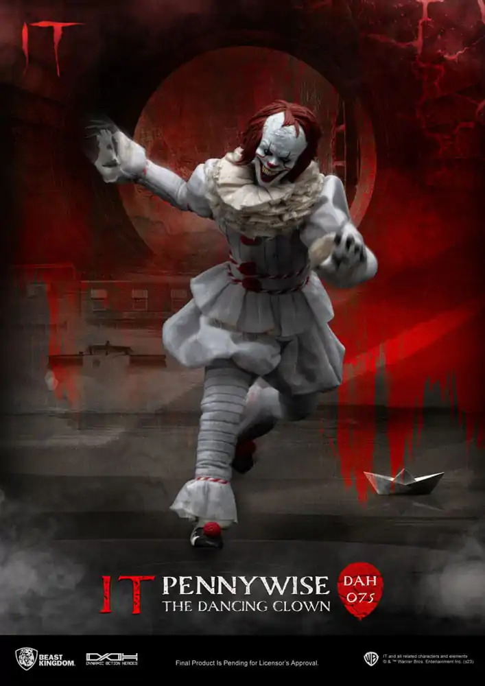 Stephen Kings It Dynamic 8ction Heroes akční figurka 1/9 Pennywise 21 cm fotografii produktu