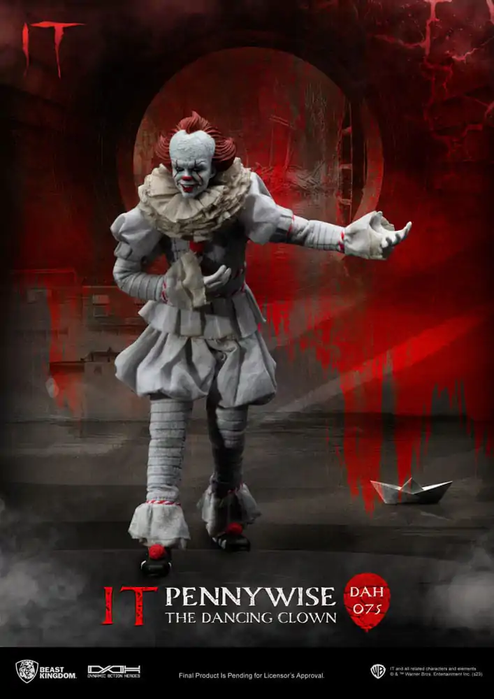 Stephen Kings It Dynamic 8ction Heroes akční figurka 1/9 Pennywise 21 cm fotografii produktu