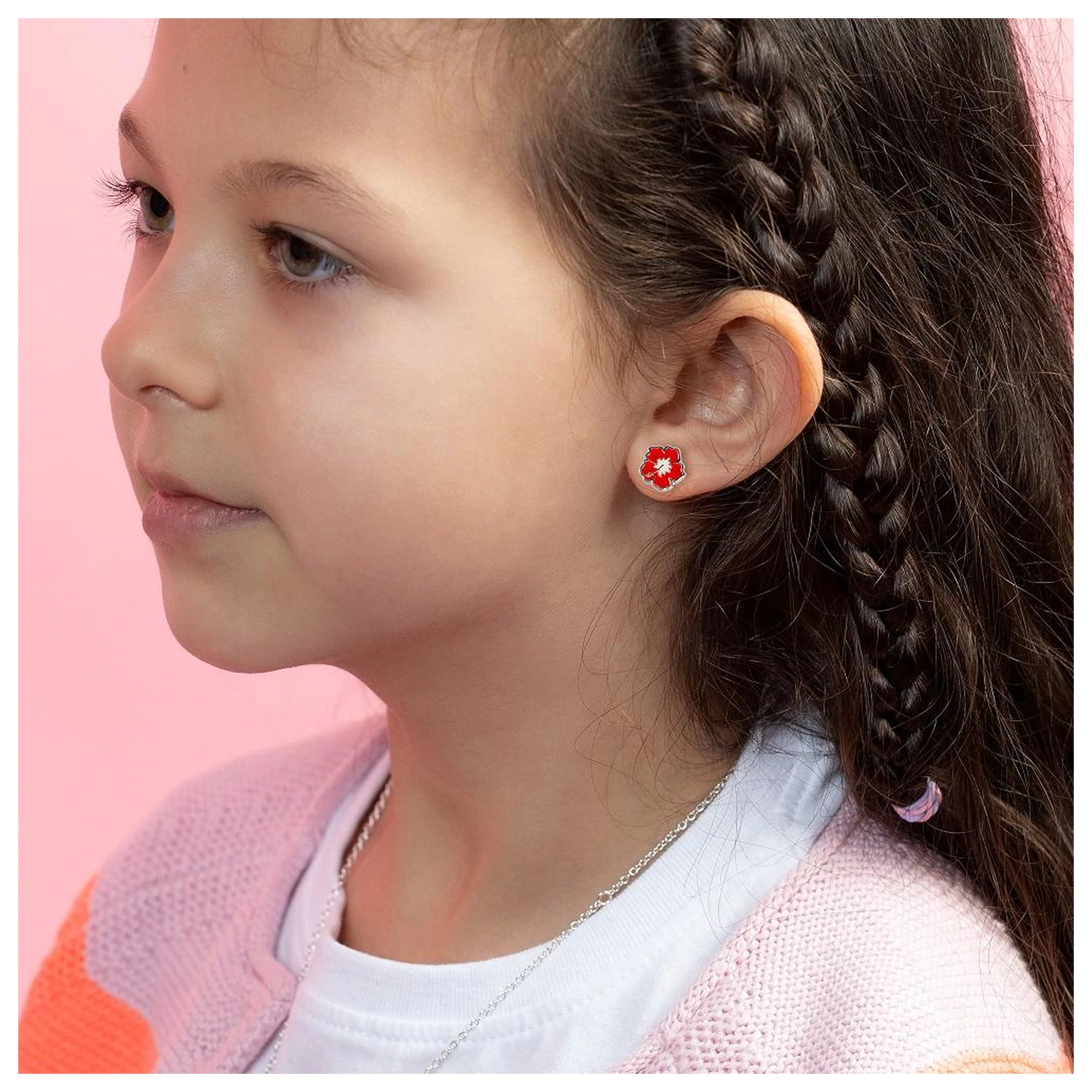 Stitch 3 páry stud náušnic fotografii produktu