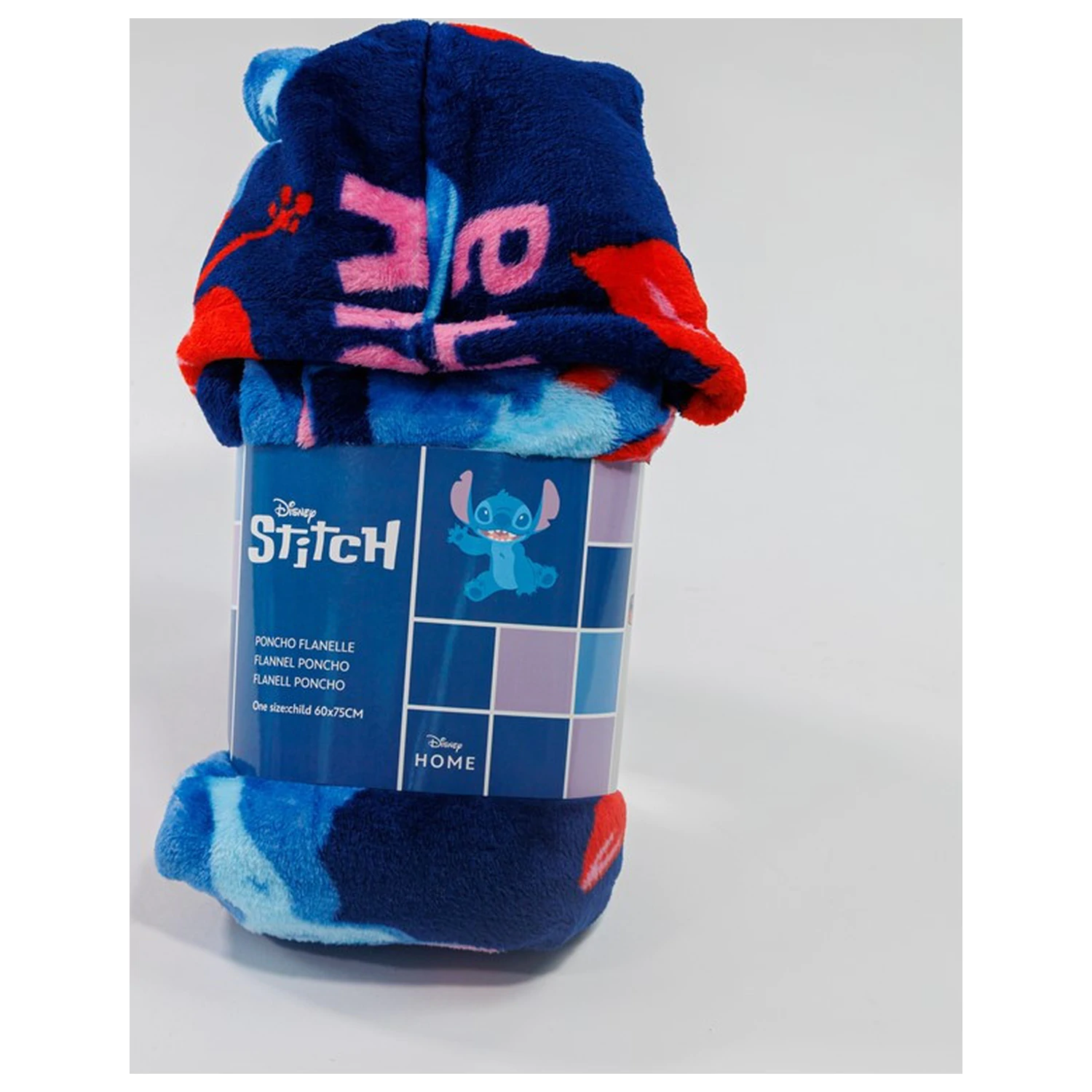 Stitch Aloha Dospělé nositelná plyšová fleecová deka poncho fotografii produktu