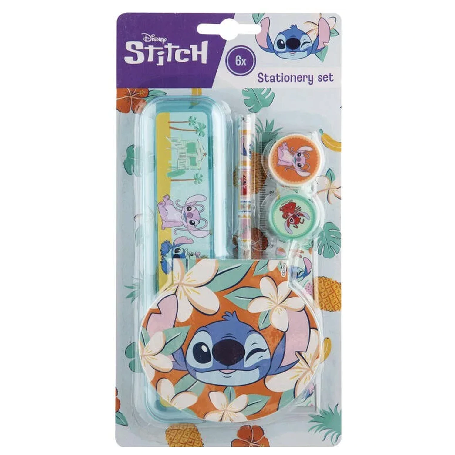 Stitch Aloha sada papírnických potřeb - 6 ks fotografii produktu