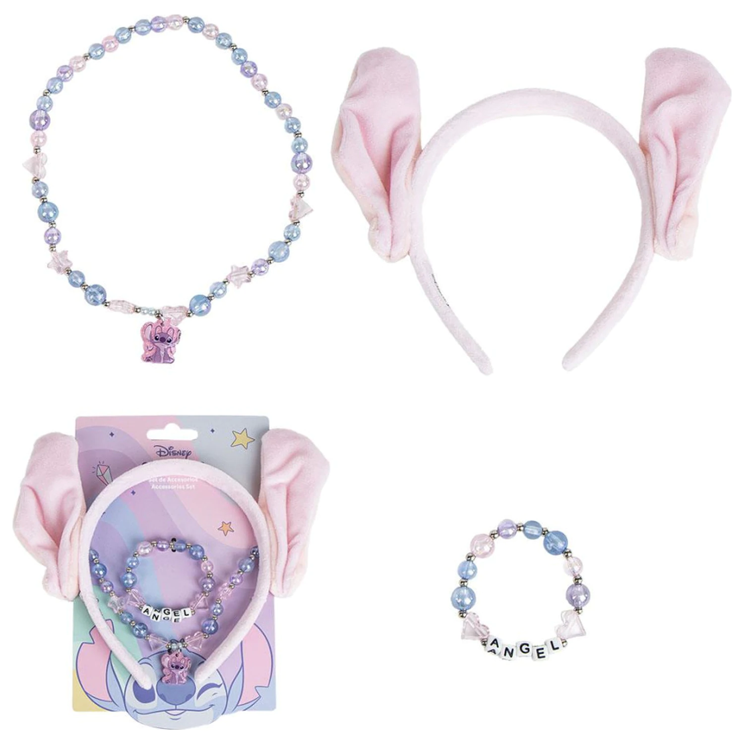 Sada šperků a čelenky Stitch Angel fotografii produktu