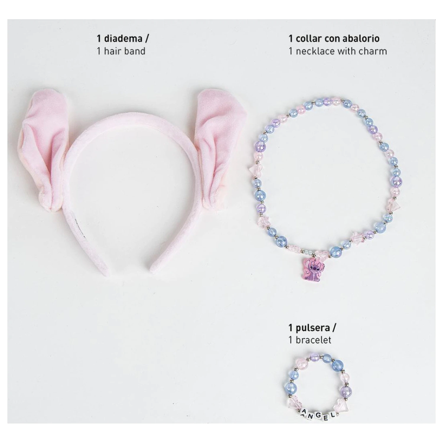 Sada šperků a čelenky Stitch Angel fotografii produktu