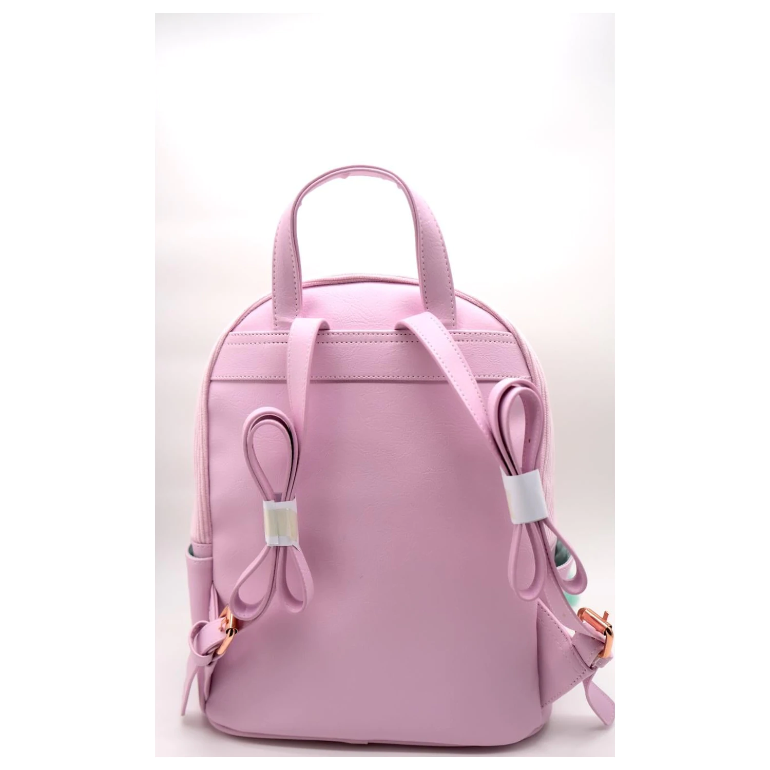Stitch & Angel Fashion Duo růžový batoh z manšestru 32x25x14cm fotografii produktu