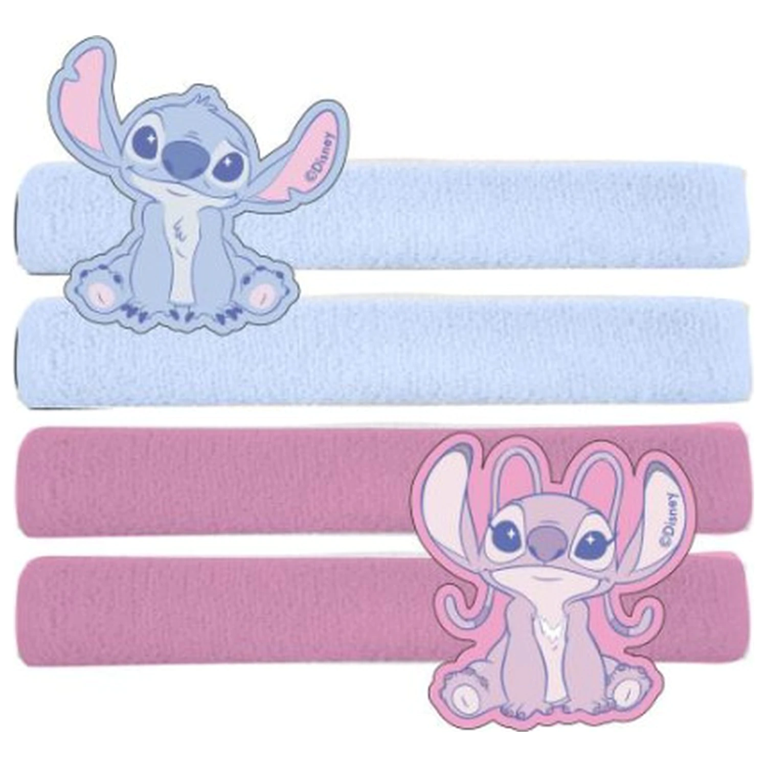 Stitch Angel gumičky do vlasů, sada 4 ks fotografii produktu