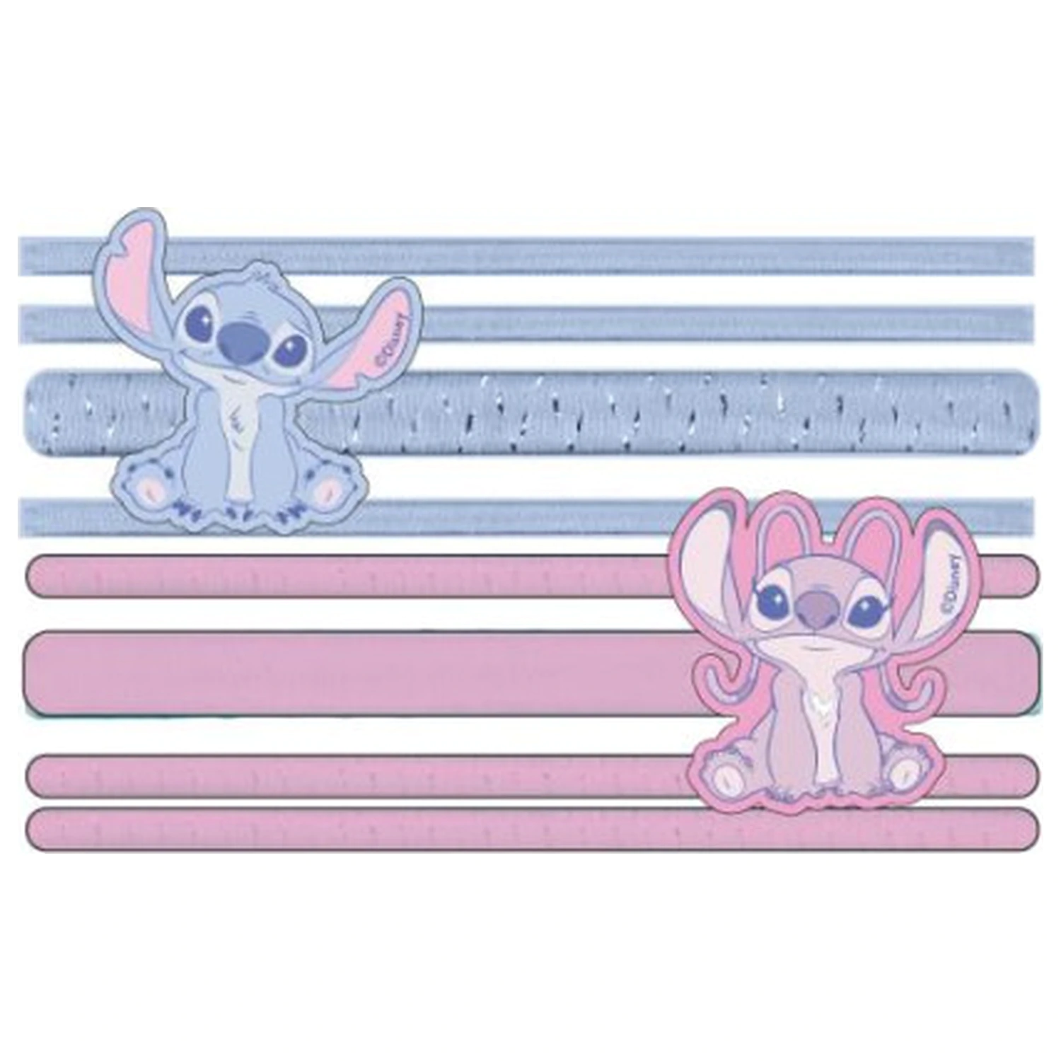 Stitch Angel Hair Tie Set 8 kusů fotografii produktu